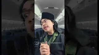Drama di pesawat “bapak bapak kepala batu” || 