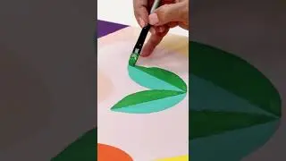 Create an organic shape painting with @theartfulgrimmer 😍 Full tutorial is on our channel!