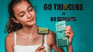 ±60 TRIGGERS IN 60 SECONDS! (ASMR)(no talking)