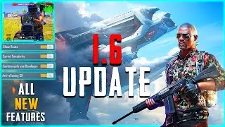 PUBG MOBILE  NEW FEATURES IN UPCOMING 1.6 VERSION/pubg mobile new update 1.6update kab aayega
