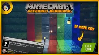 TEXTURE RTX DI MCPE 1.20.50 BETA | Deferred Technical Preview | MCPE ANDROID