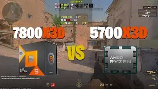 7800X3D VS 5700X3D - Counter Strike 2