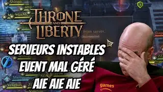 Des sièges, des crashs et du lag. Throne and Liberty : Les serveurs sont-ils prêts ?