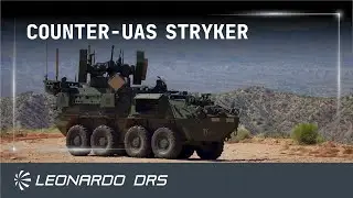 Leonardo DRS Unveils Single-Vehicle Counter-UAS Stryker Prototype