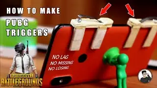 How to make powerful PUBG triggers at home easy way, fire button DIY | ZarMatics