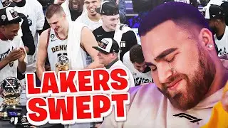 LosPollosTV Full Reaction To Lakers Getting SWEPT By Nuggets In Western Conference Finals