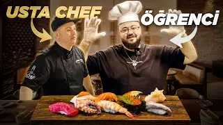 BİR GÜNLÜĞÜNE SUSHI ŞEFİ OLDUM!