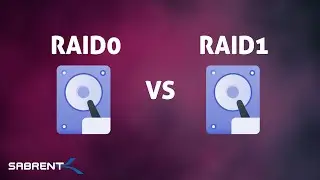 RAID0 vs RAID1 | Beginners Explanation!