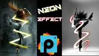 Neon Glowing Effect 🔥| Picsart Photo Editing 🔥| Picsart Editing Tutorial | editing 2.0