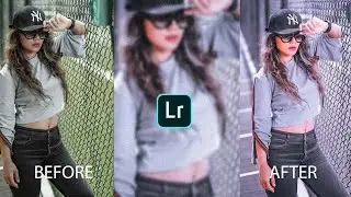 New Photo Editing Tutorial In Lightroom|Dark & Grey Tone Photo Editing|Background Color Change Trick