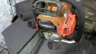 Muffler for a chainsaw