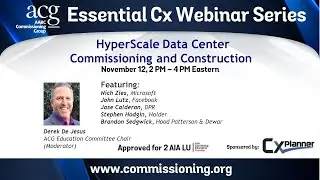 HyperScale Data Center Commissioning and Construction