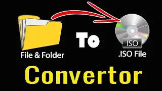 How to Convert Any File & Folder to ISO (Image) File in Hindi | folder to iso |