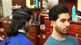 Haircut Tutorial: Slicked Back Pompadour