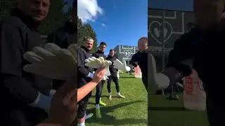The strongest Goalkeeper Gloves Grip ever?! 🤍 