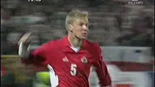2002-10-12 Polska - Łotwa 0-1 - bramka