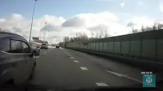 Его подрезали, а он не справился