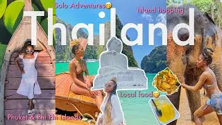 Thailand Vlog🏝️: Phuket and Phi Phi Islands, Elephant Sanctuary, Best Eats, What To Do, etc.