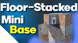 Floor-Stacked Mini Bunker Base in RUST...