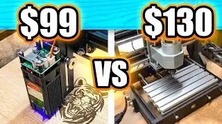 Which Would You Buy? This CNC Router or This Laser Engraver?