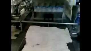 Bottle shrink wrapping machine   Shrink Wrap Water Bottles  Web Sealer With Shrink Tunnel Machine