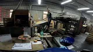 Bali gasik kerjane lur .lagi sepi lembur e