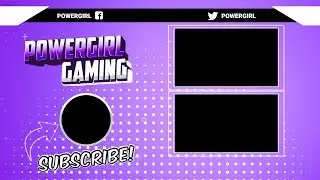 YouTube Outro Template (Green Screen) - Blender - Gaming, Vlog | Endscreen Template