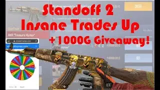 Insane Trades-up + 1000G Giveaway! | Standoff 2 Marketplace Promotion/ Skin codes