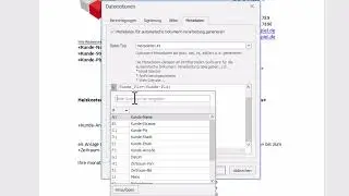 Serienbrief als PDF für EDI, mit Metadaten, als INI, XML, JSON oder EDIFACT erstellen
