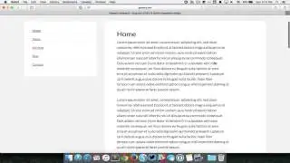 Smooth Scroll, Highlighted Link and Fixed Side Nav