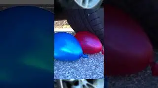 Crushing Crunchy & Soft Things by Car! #shorts #crushing #asmr #crunchy