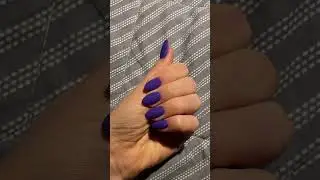 Как вам такой вариант цвета на ногтях?💜 #маникюр #veryperi #фиолетовый #красота