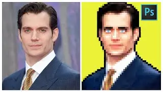 [ Photoshop Tutorial ] 8-BIT PROFILE PICTURE - PIXEL ART