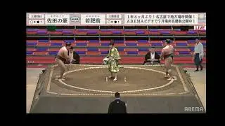 Nagoya Basho 2021 - Day 3 - Sandanme - Sd44 Sadanogo vs. Sd42 Wakahizen