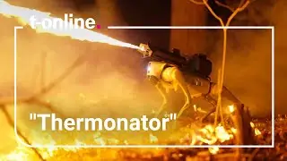 Roboter mit Flammenwerfer: US-Firma bringt 