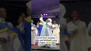 Church Choir samples Chike and Mohbad's song 'Egwu' 🤗🤗