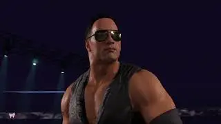 WWE 2K24 CAWs of the Rock