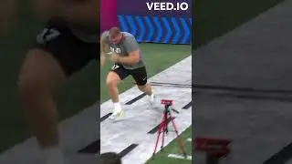 "Oh yeah!" Braden Friske is moving at 297 pounds 🔥😱 #FSU #FSUFootball #NFLCombine #Seminoles #NFL