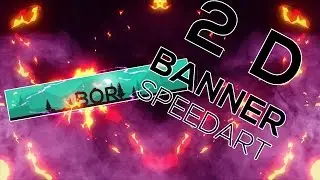 2D BANNER SPEEDART#3 | IN GIMP