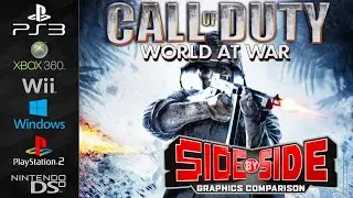Call of Duty World at War | Graphics Comparison | PS3, 360, PC, Wii, PS2, NDS | Side by Side