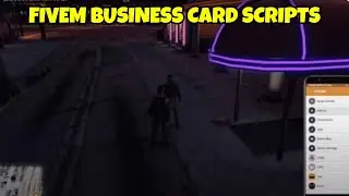 [ ESX ] fivem business card scripts : FiveM Scripting | FiveM Shop
