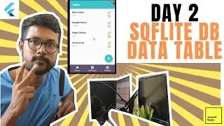 SQFLITE for Flutter, Persistent Data in Flutter App | 