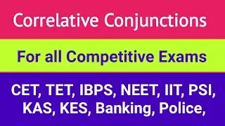 Correlative Conjunctions | Part 1 | Correlative conjunctions examples | conjunction examples