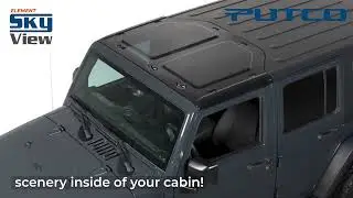 Best-in-class Clear Top for Jeep Wrangler JK, JL & JT - Get your Sky View! 