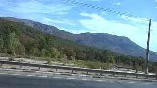 Экскурсия в Крыму ( часть 6) Дорога Симферополь - Ялта. Едим в Партенит - 29 сентября 2020 год