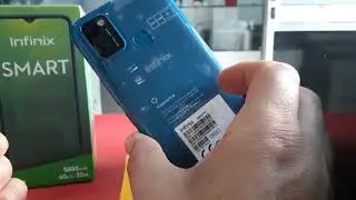 infinix smart 5 REVIEW, TEST camera, Fingerprint, SIM card