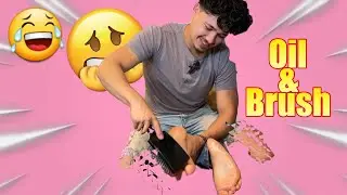 FEET TICKLE PRANK ON GF | PT2