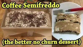 Coffee Semifreddo | What no-churning ice cream should be
