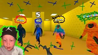 Побег и нападение😃| Hide in the backroom | Eliseev Games TV