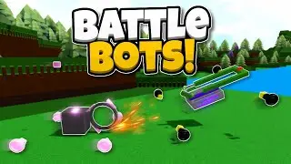 Battle Bots in BABFT!! Build a boat for Treasure | ROBLOX